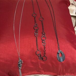 paparazzi Silver-Tone Layered Necklace Set